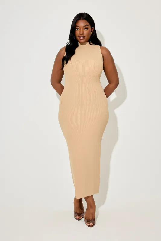 Ribbed Midi Dress sold by Odd Muse