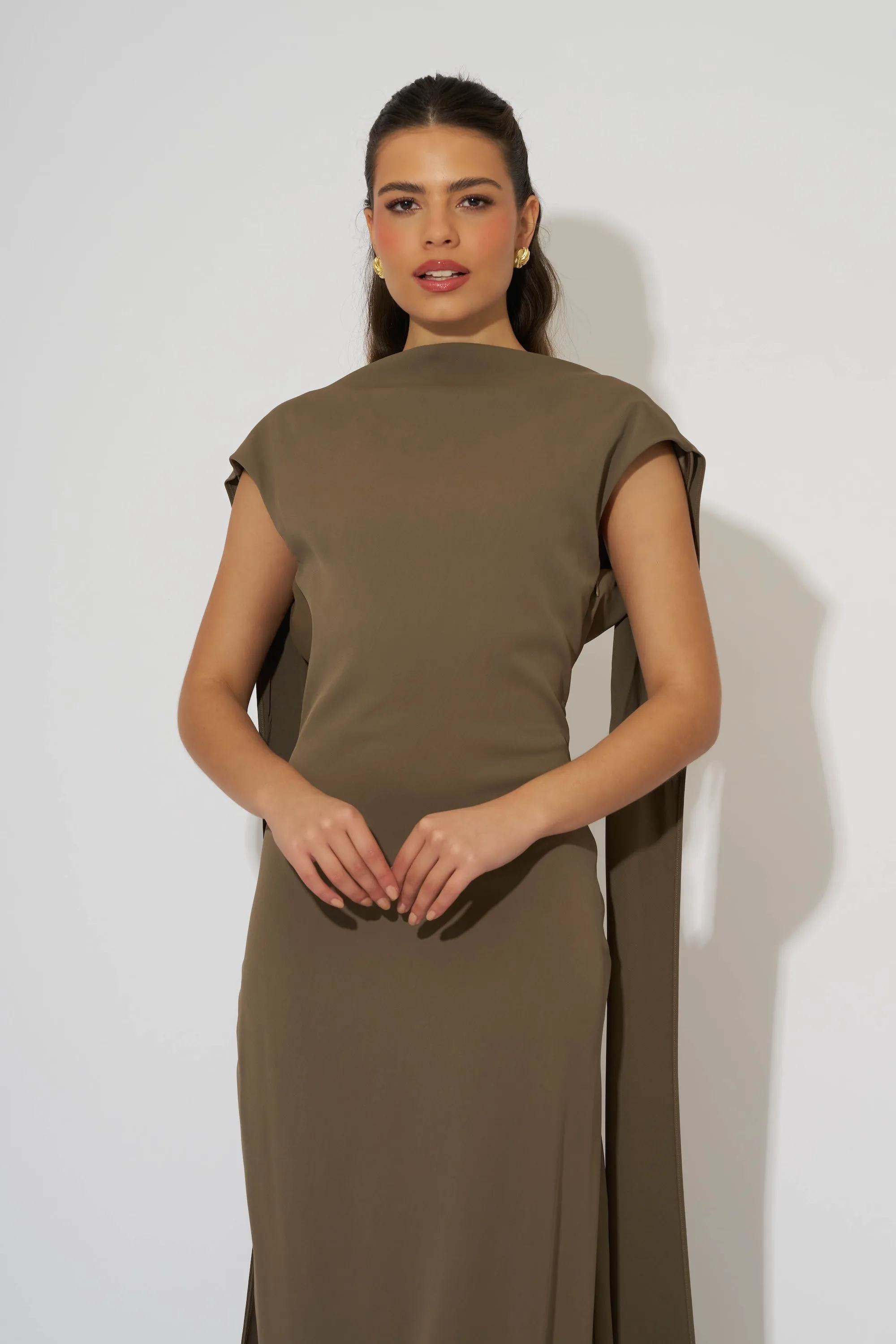 Drape Maxi Dress sold by Odd Muse product image thumbnail 2