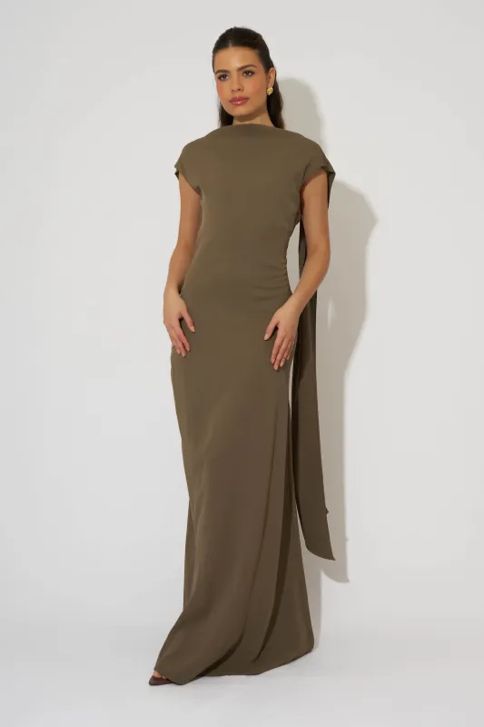 Drape Maxi Dress sold by Odd Muse