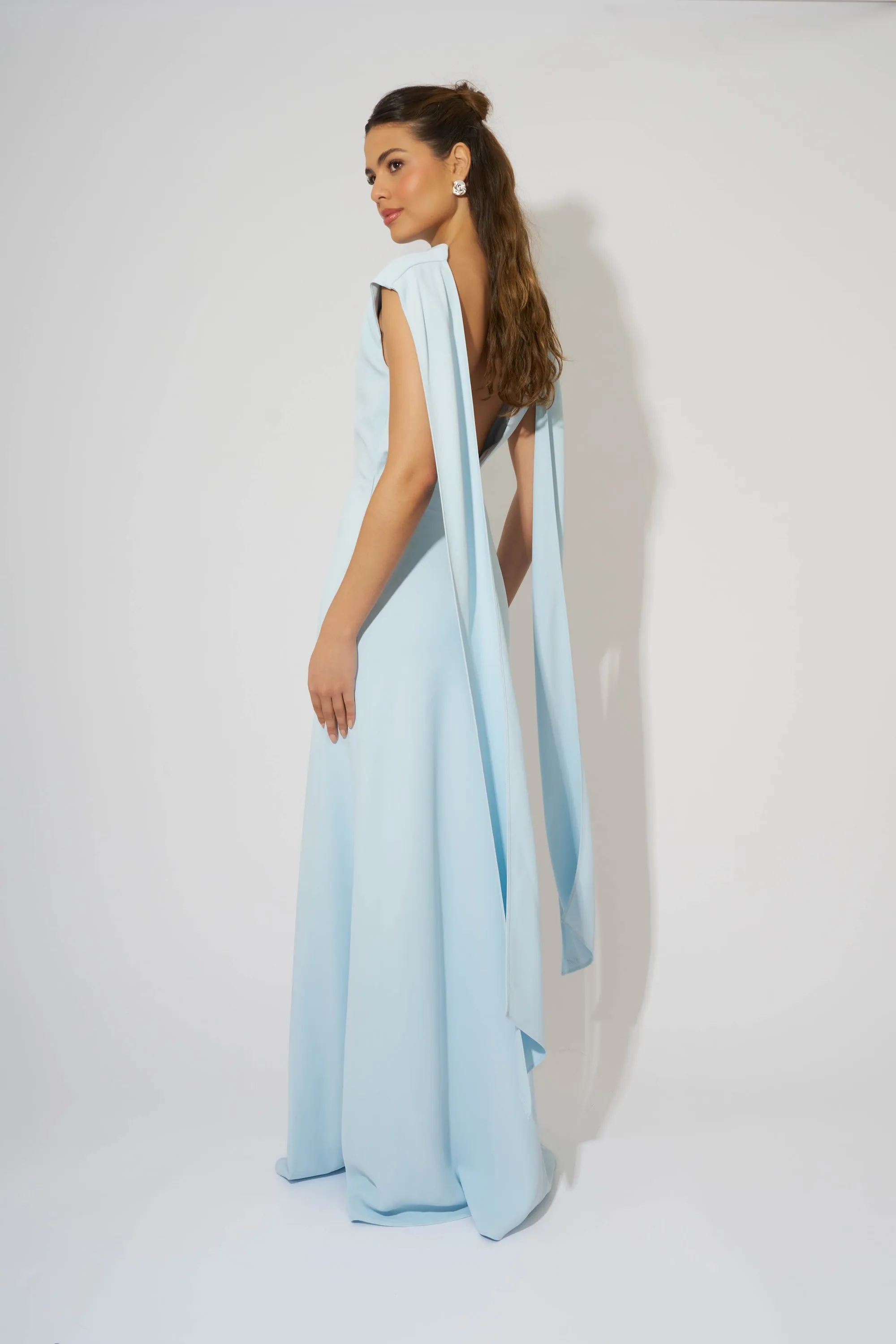 Drape Maxi Dress sold by Odd Muse product image thumbnail 4