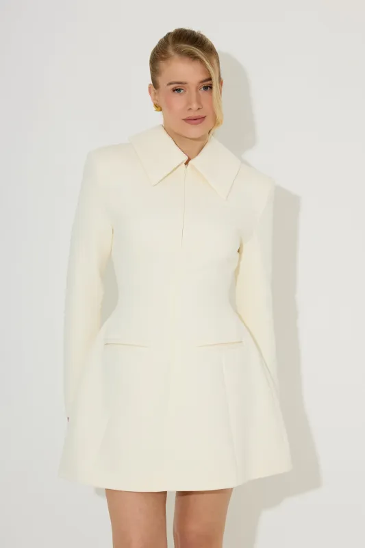 Zip Detail Mini Dress made by Odd Muse