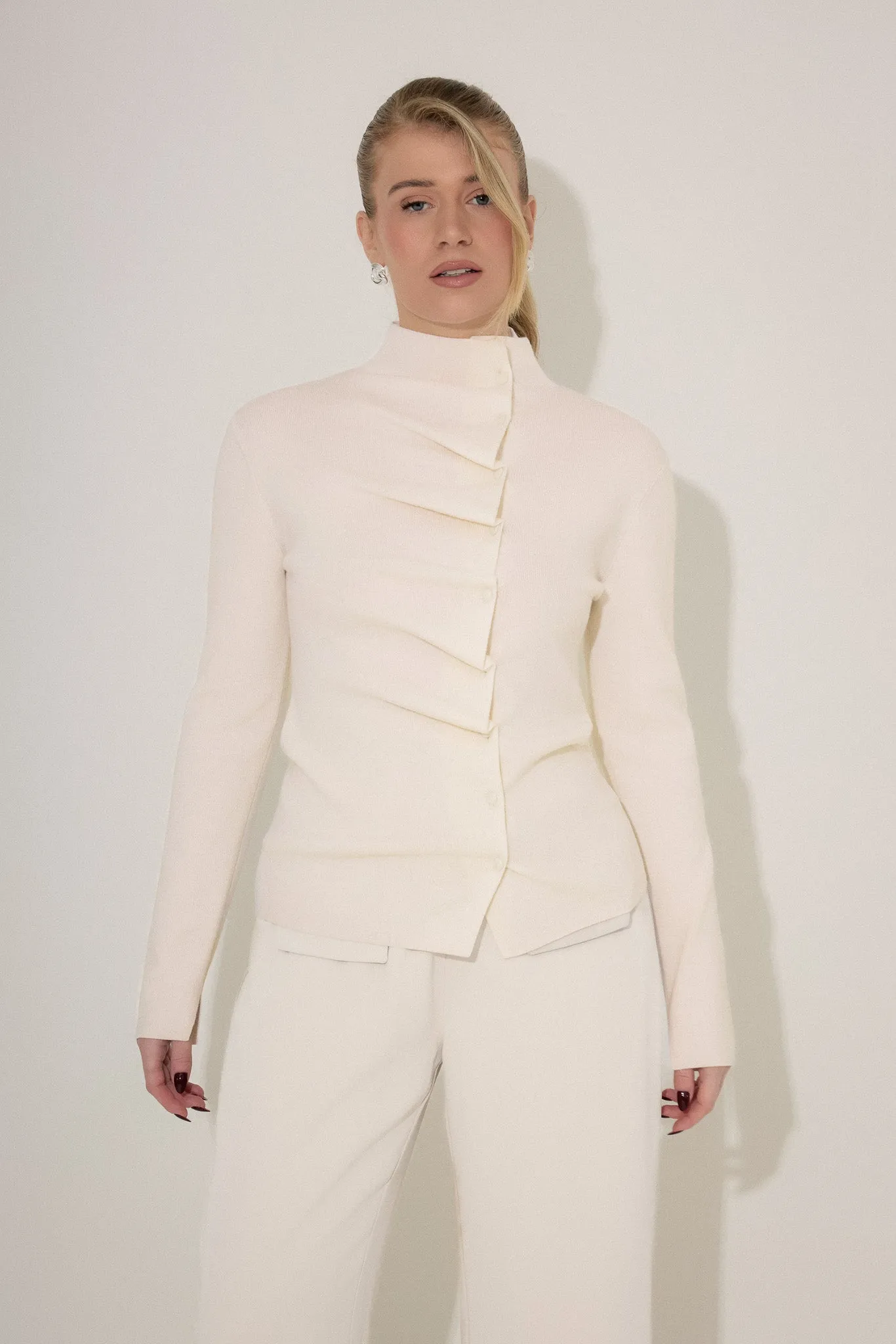 Wool Pleated Top sold by Odd Muse product image thumbnail 2