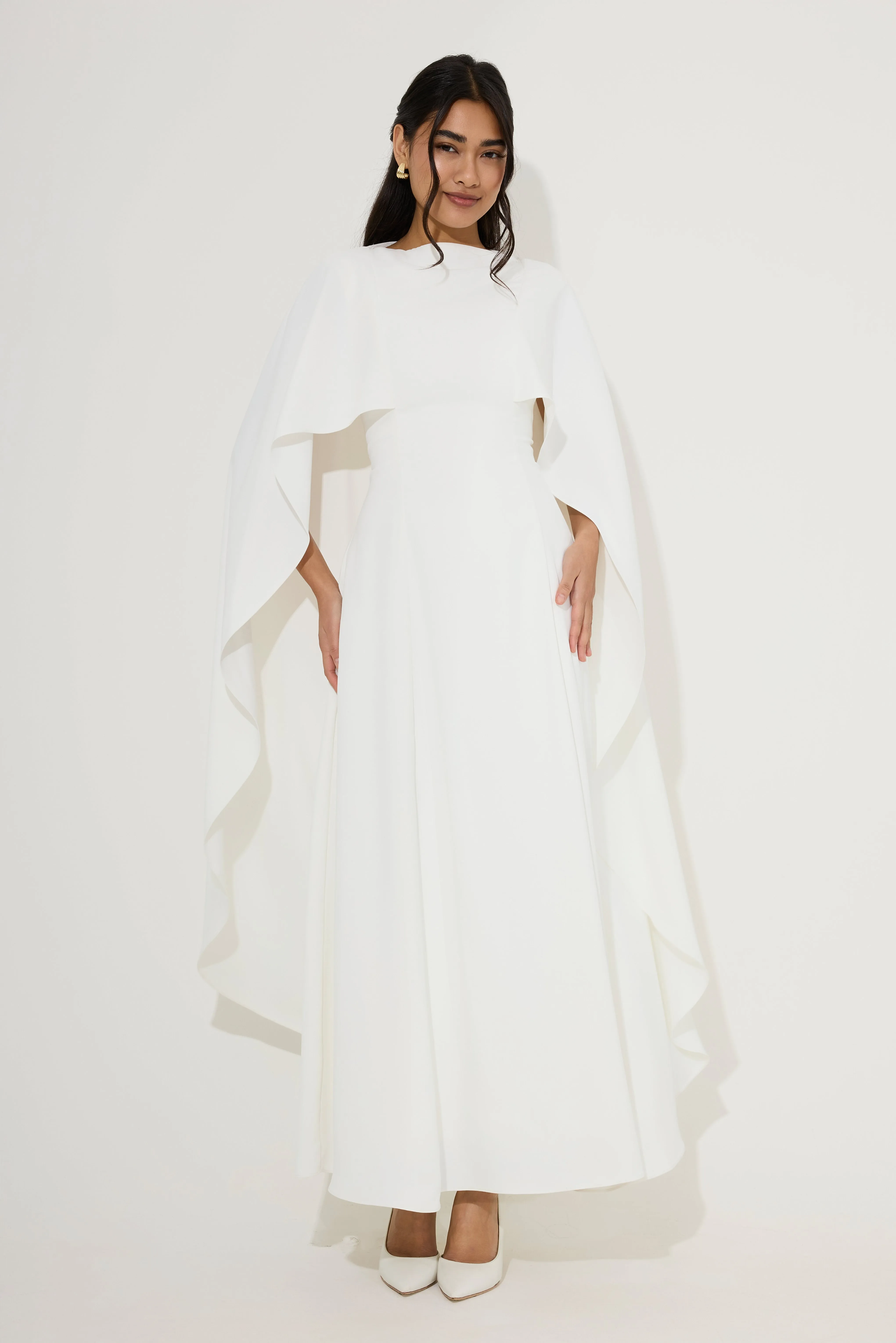 Cape Midi Dress sold by Odd Muse