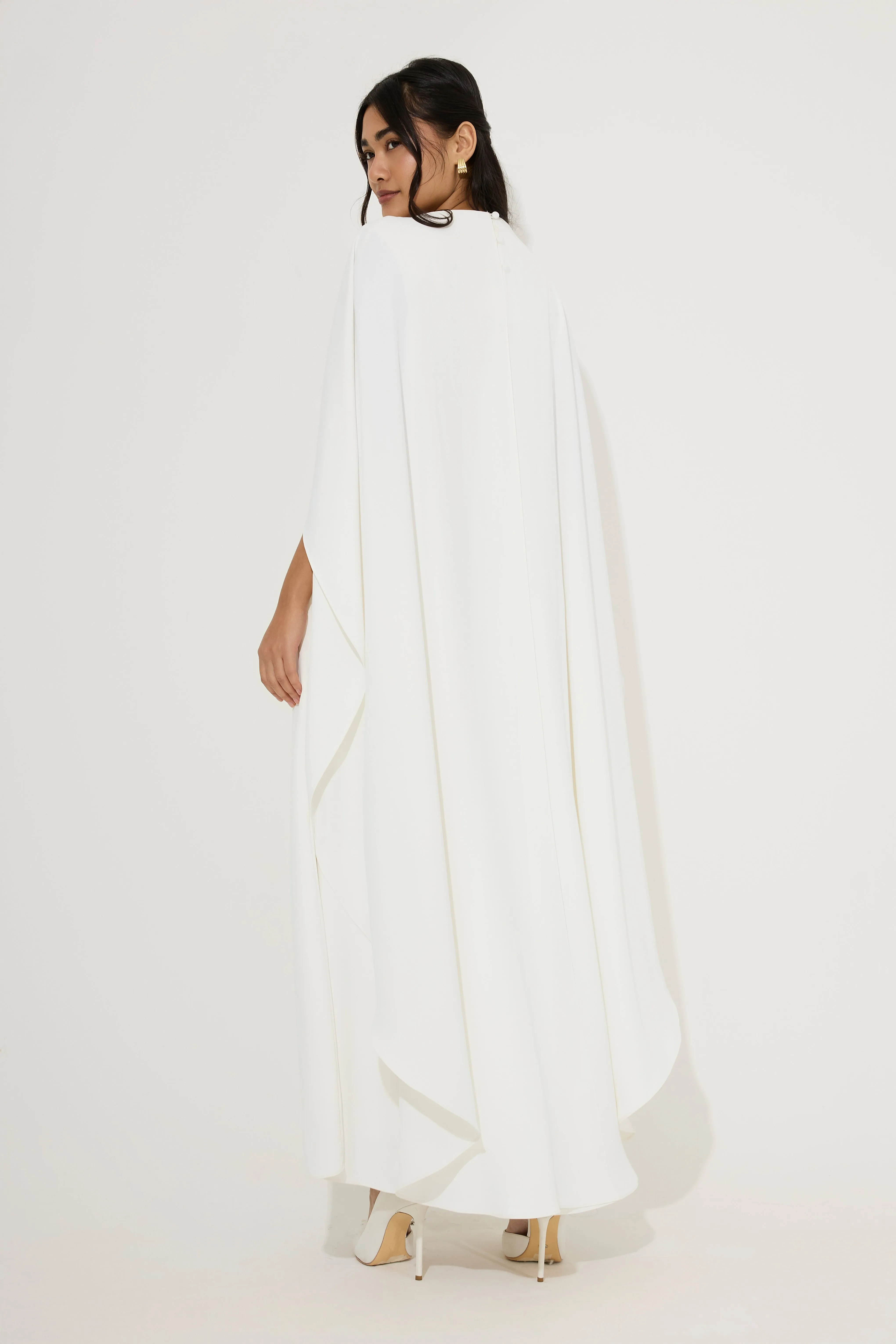 Cape Midi Dress sold by Odd Muse product image thumbnail 4