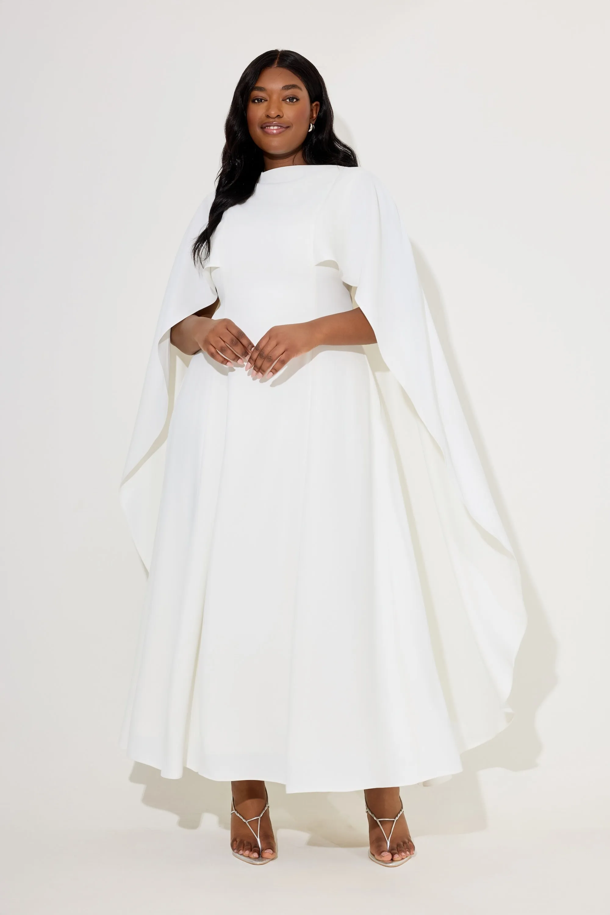 Cape Midi Dress sold by Odd Muse product image thumbnail 5