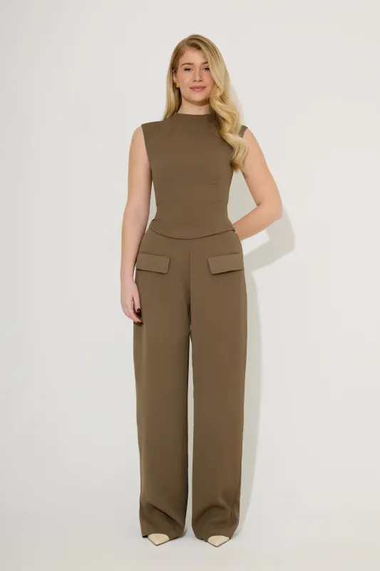 Wide Leg Trousers made by Odd Muse