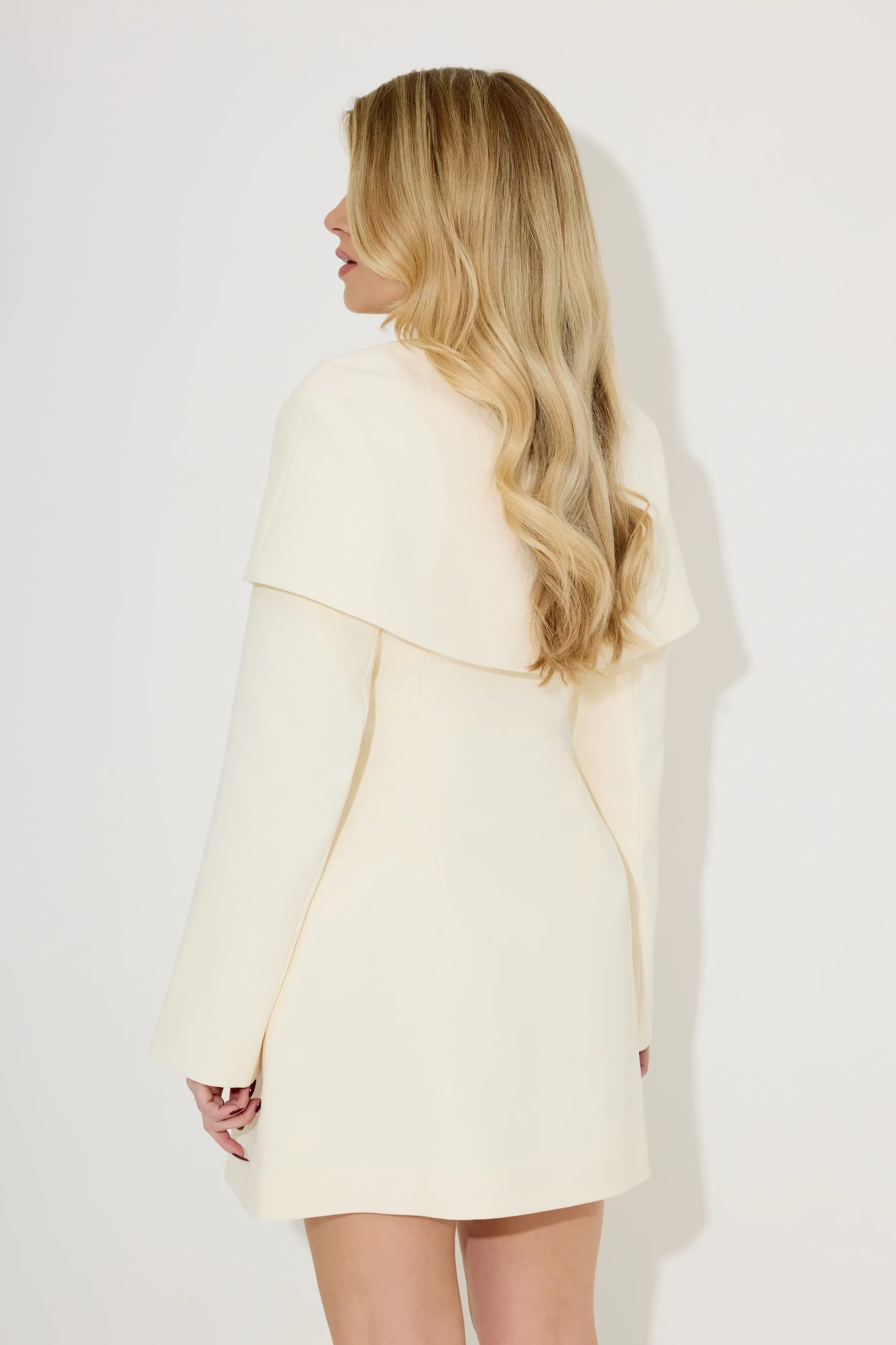 Statement Collar Mini Dress sold by Odd Muse product image thumbnail 4