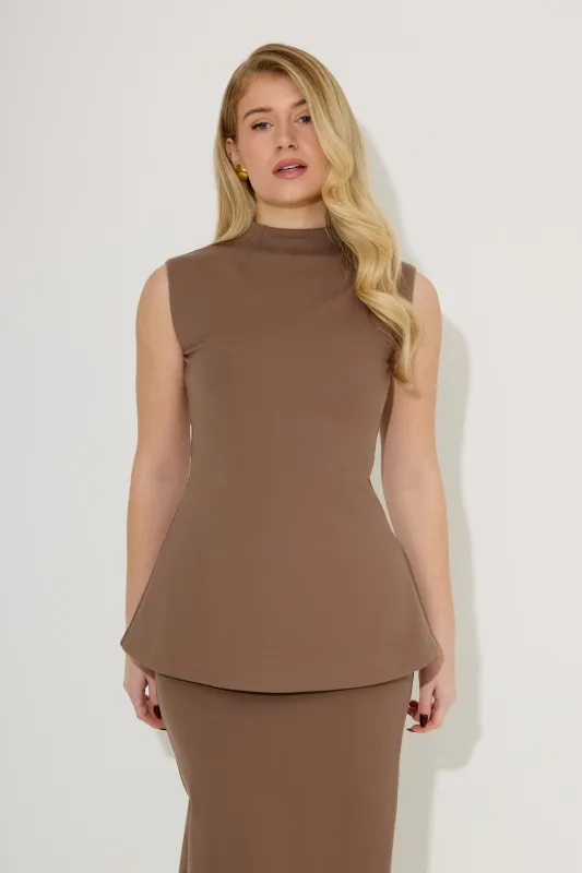 Compact Jersey Sleeveless Top made by Odd Muse