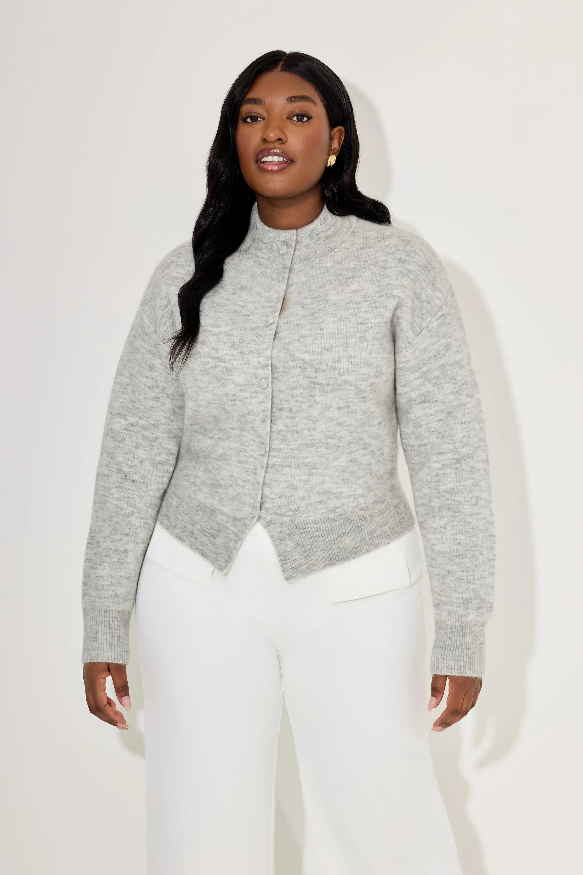 Mohair Button Cardigan sold by Odd Muse product image thumbnail 5