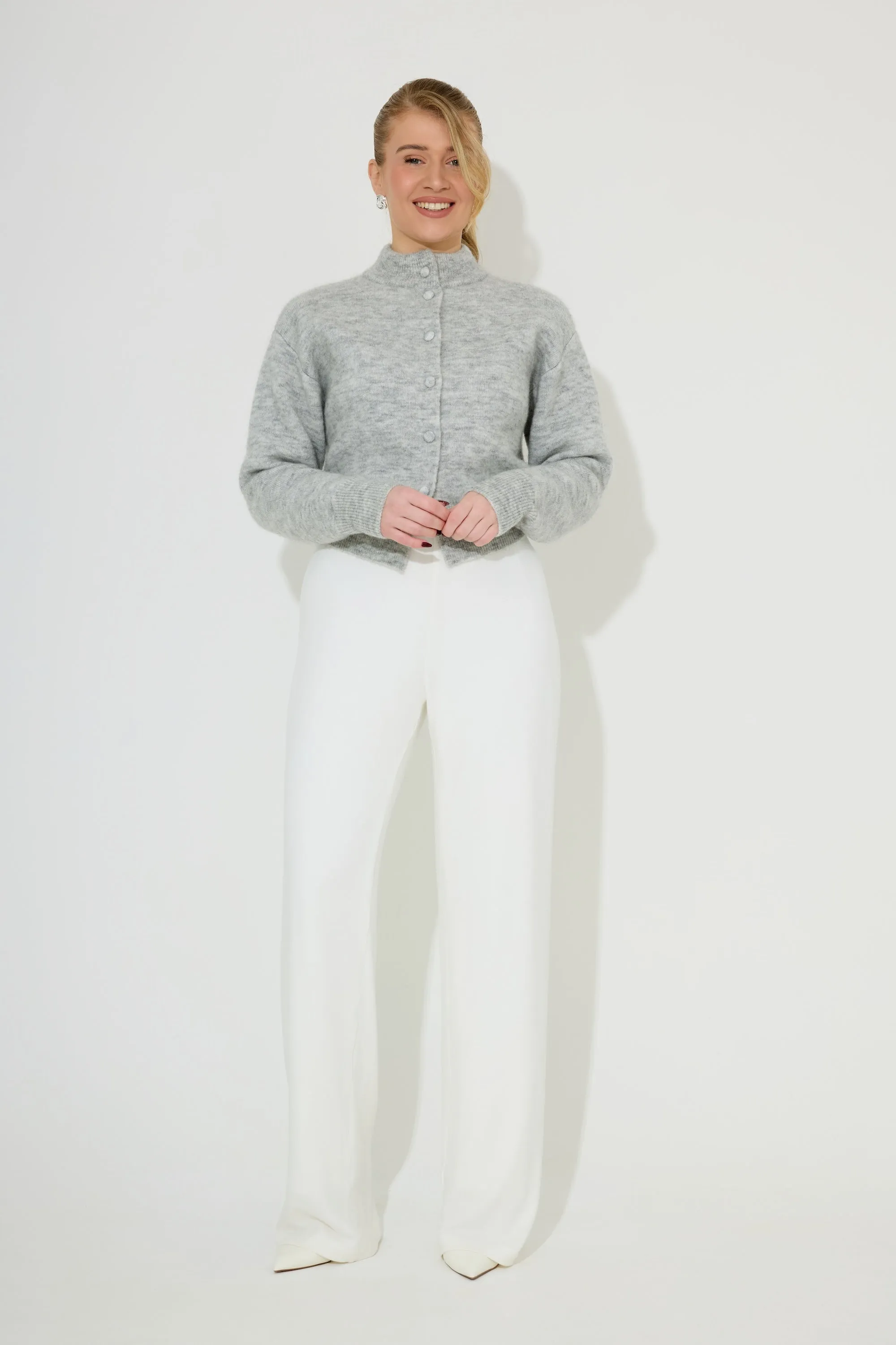 Mohair Button Cardigan sold by Odd Muse product image thumbnail 3