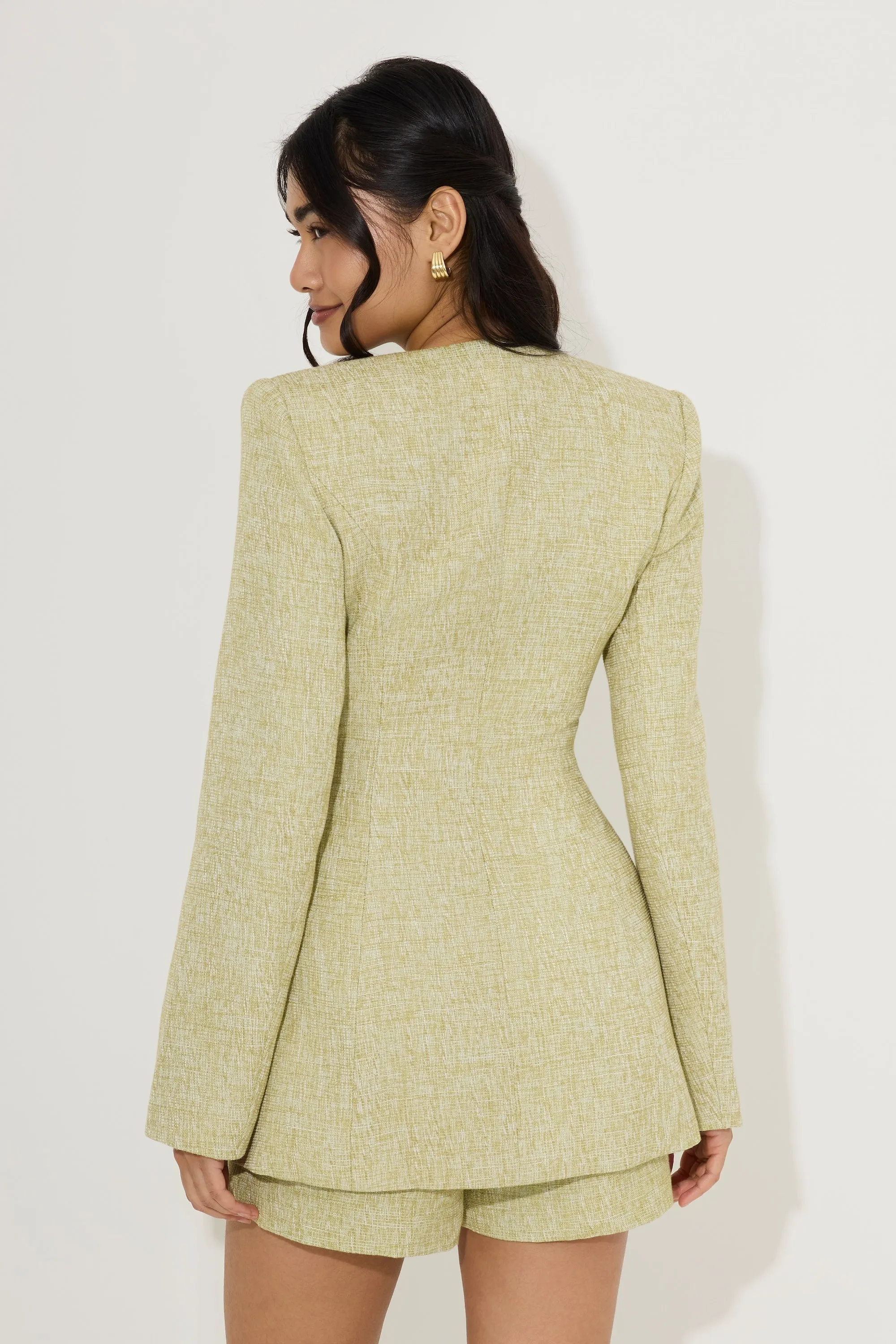Tweed Tailored Jacket sold by Odd Muse product image thumbnail 4