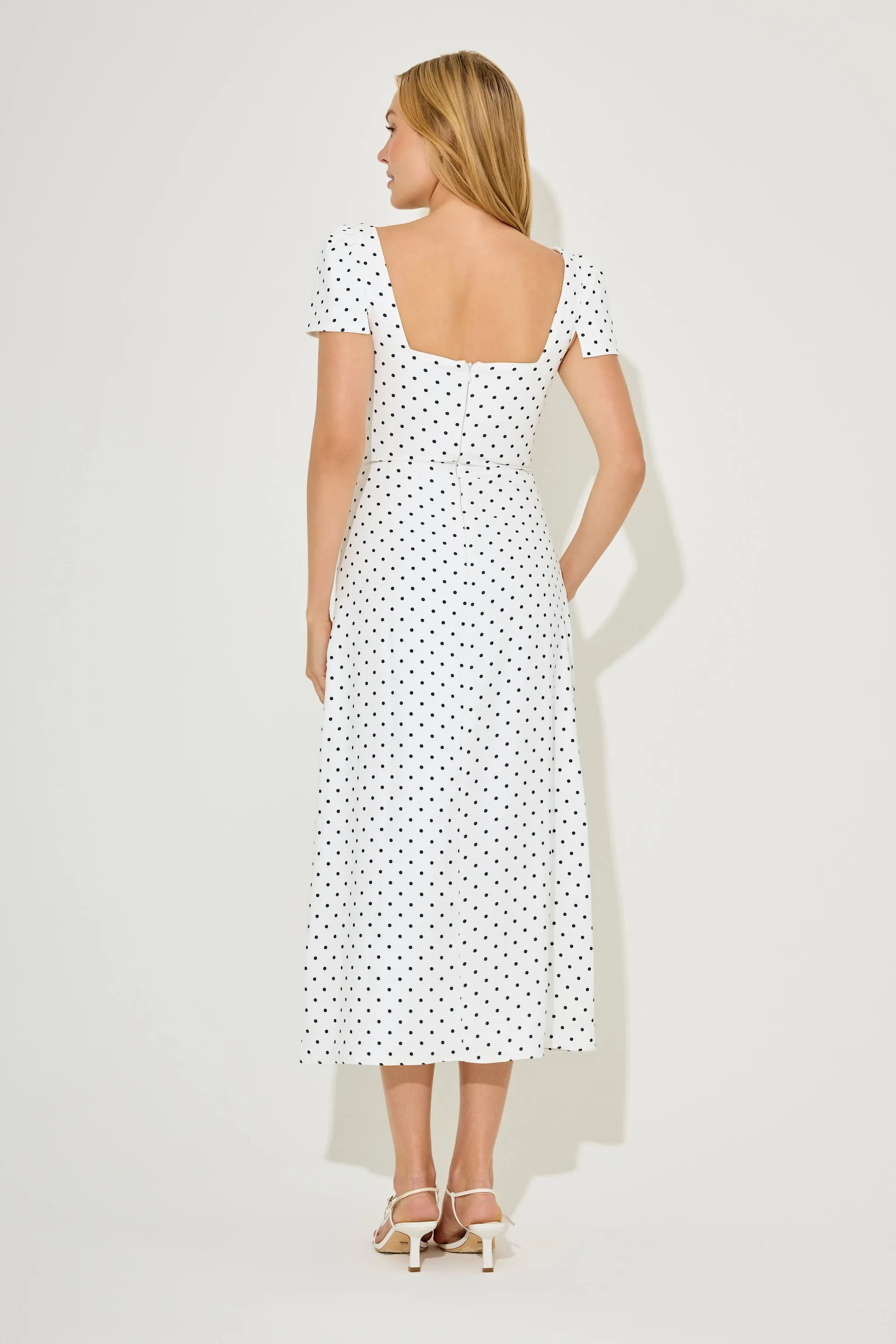 Square Neck Slip Midi Dress sold by Odd Muse product image thumbnail 4