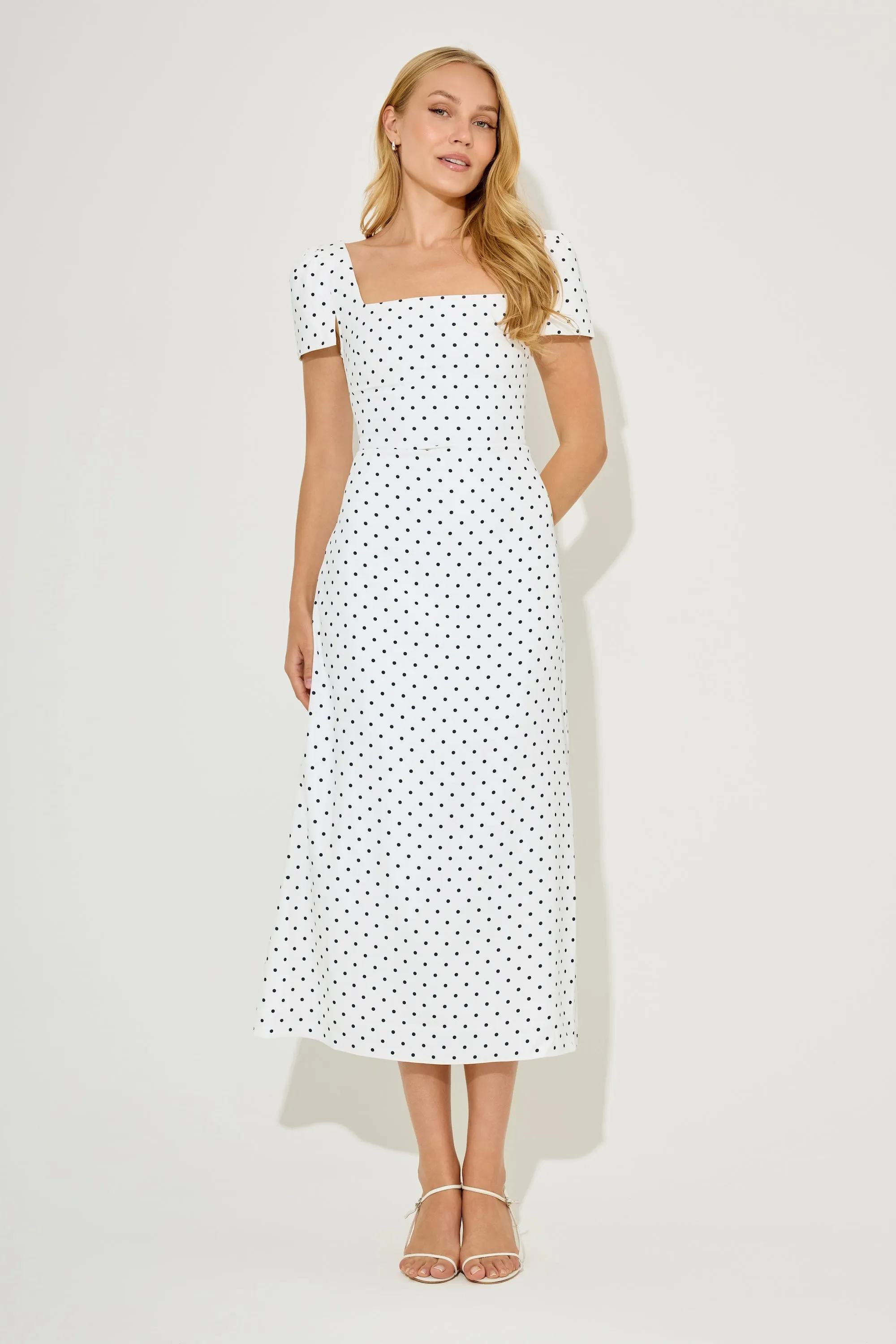 Square Neck Slip Midi Dress sold by Odd Muse