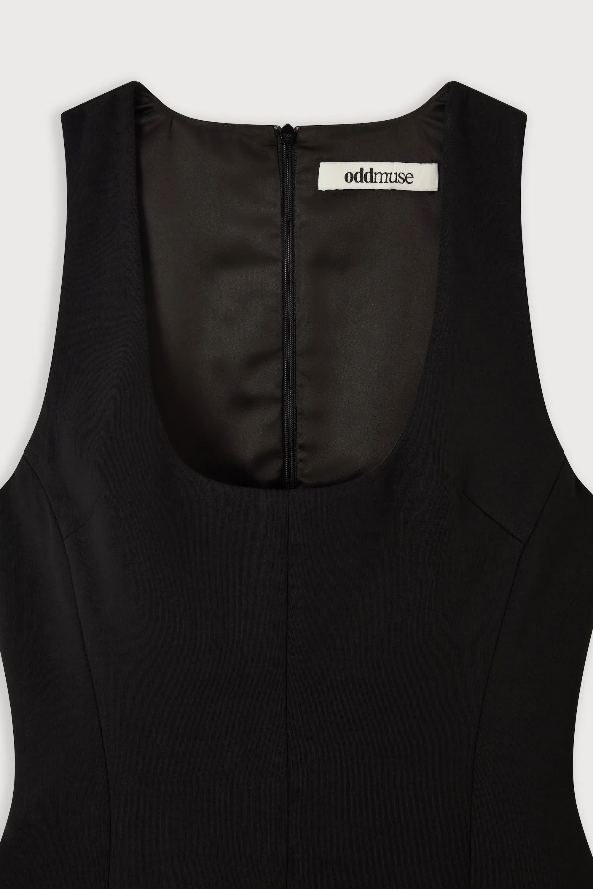 Cotton Mix Volume Mini Dress sold by Odd Muse product image thumbnail 5
