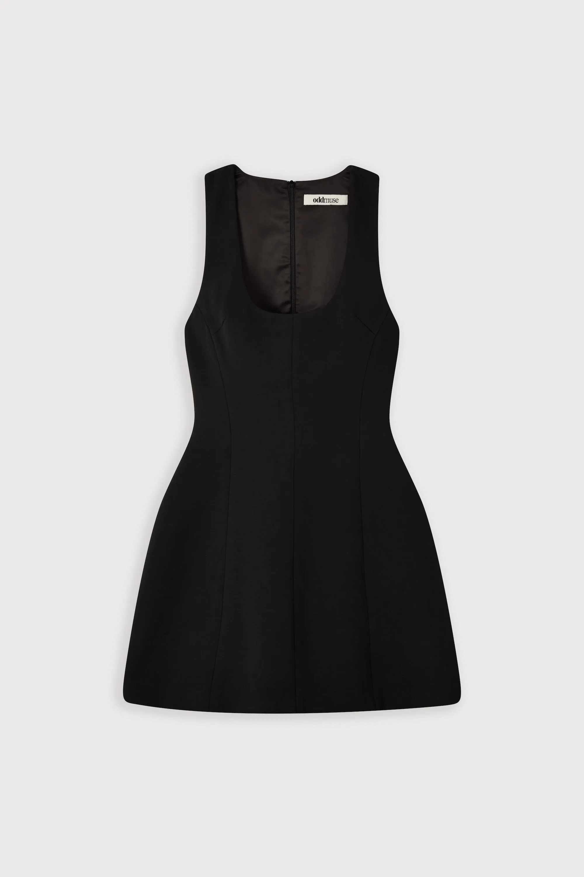 Cotton Mix Volume Mini Dress sold by Odd Muse product image thumbnail 4
