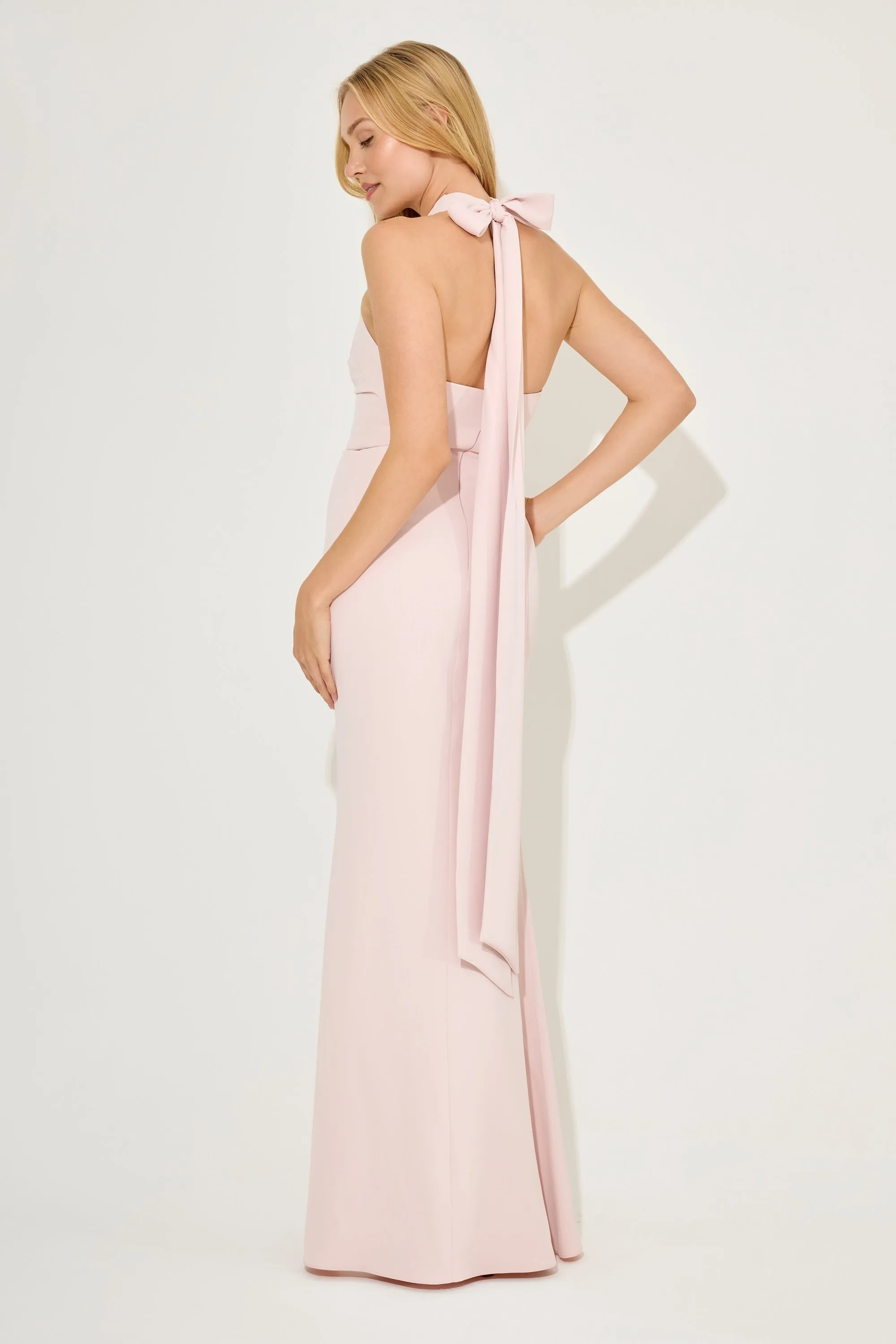 Cross Halter Neck Maxi Dress sold by Odd Muse product image thumbnail 4