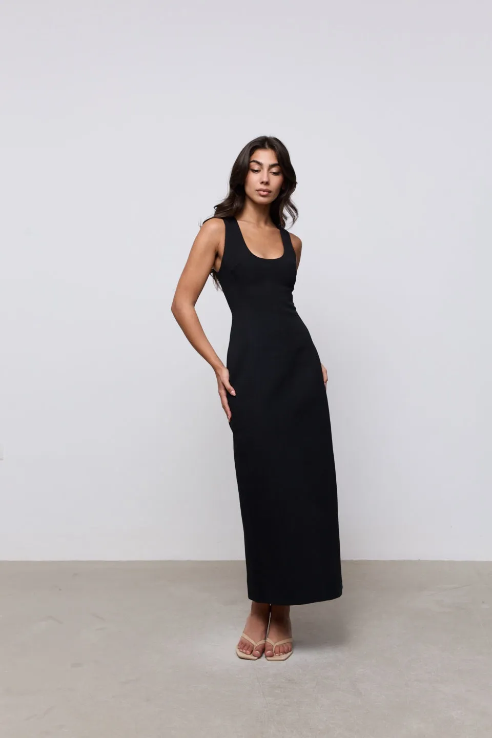 Cotton Mix Midi Dress sold by Odd Muse product image thumbnail 3