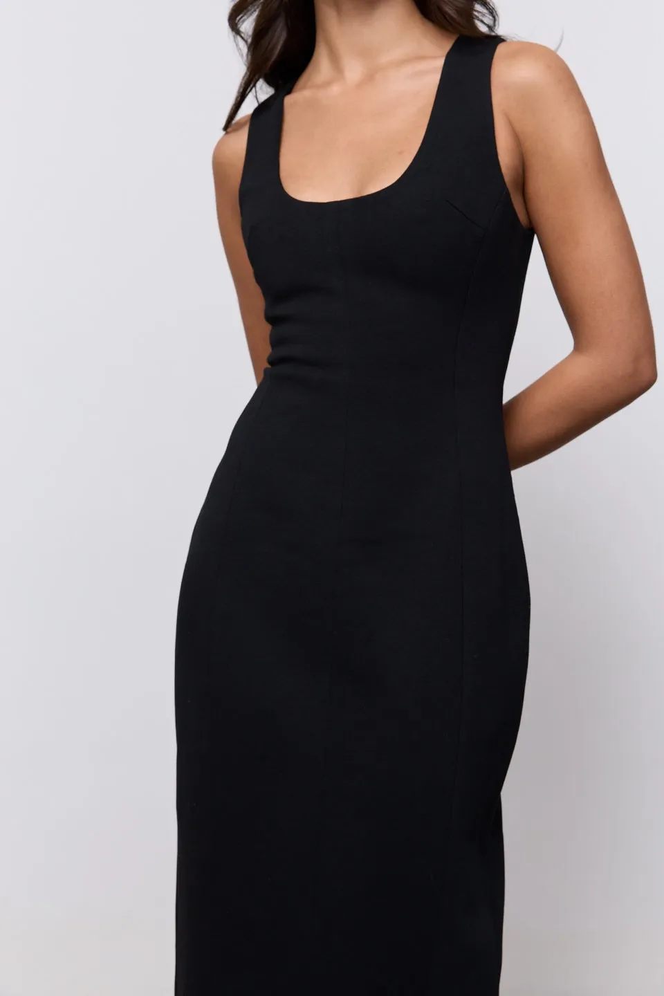 Cotton Mix Midi Dress sold by Odd Muse product image thumbnail 4
