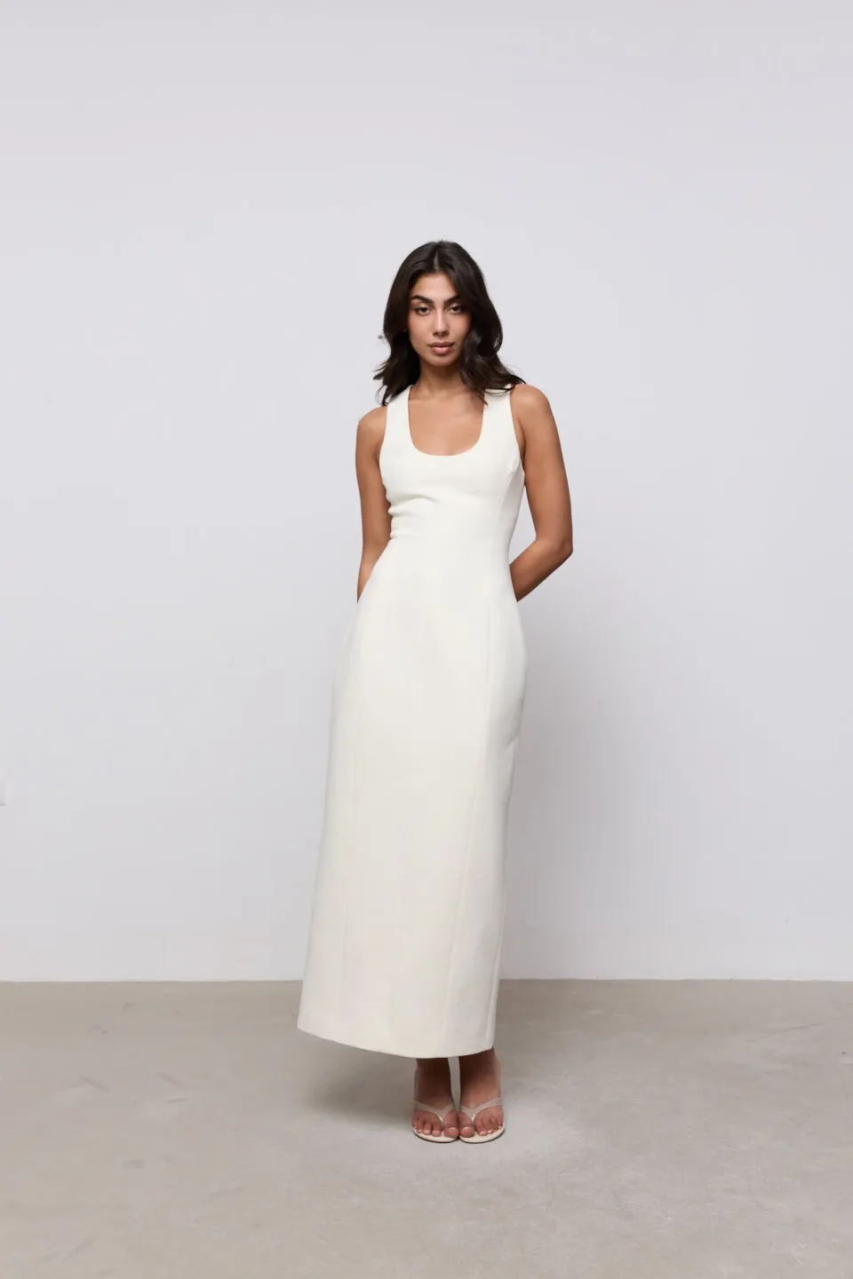 Cotton Mix Midi Dress sold by Odd Muse