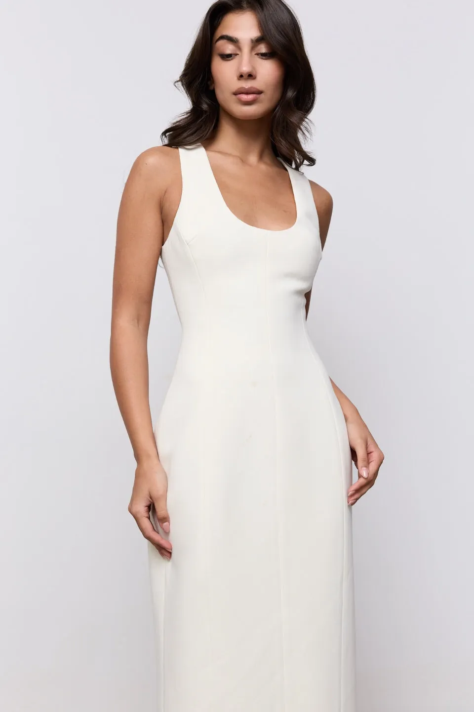 Cotton Mix Midi Dress sold by Odd Muse product image thumbnail 3