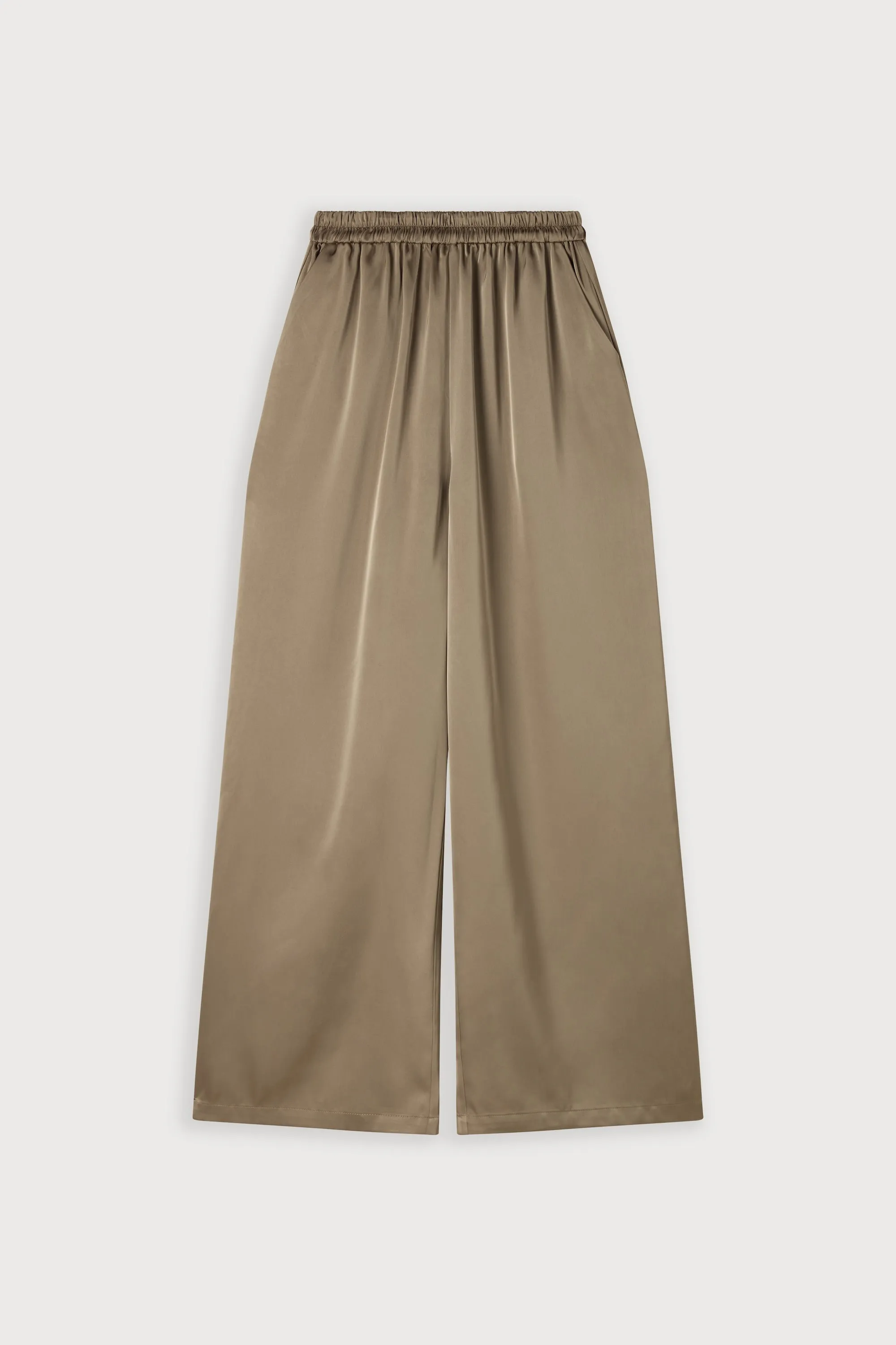 Satin Wide Leg Trousers sold by Odd Muse product image thumbnail 4