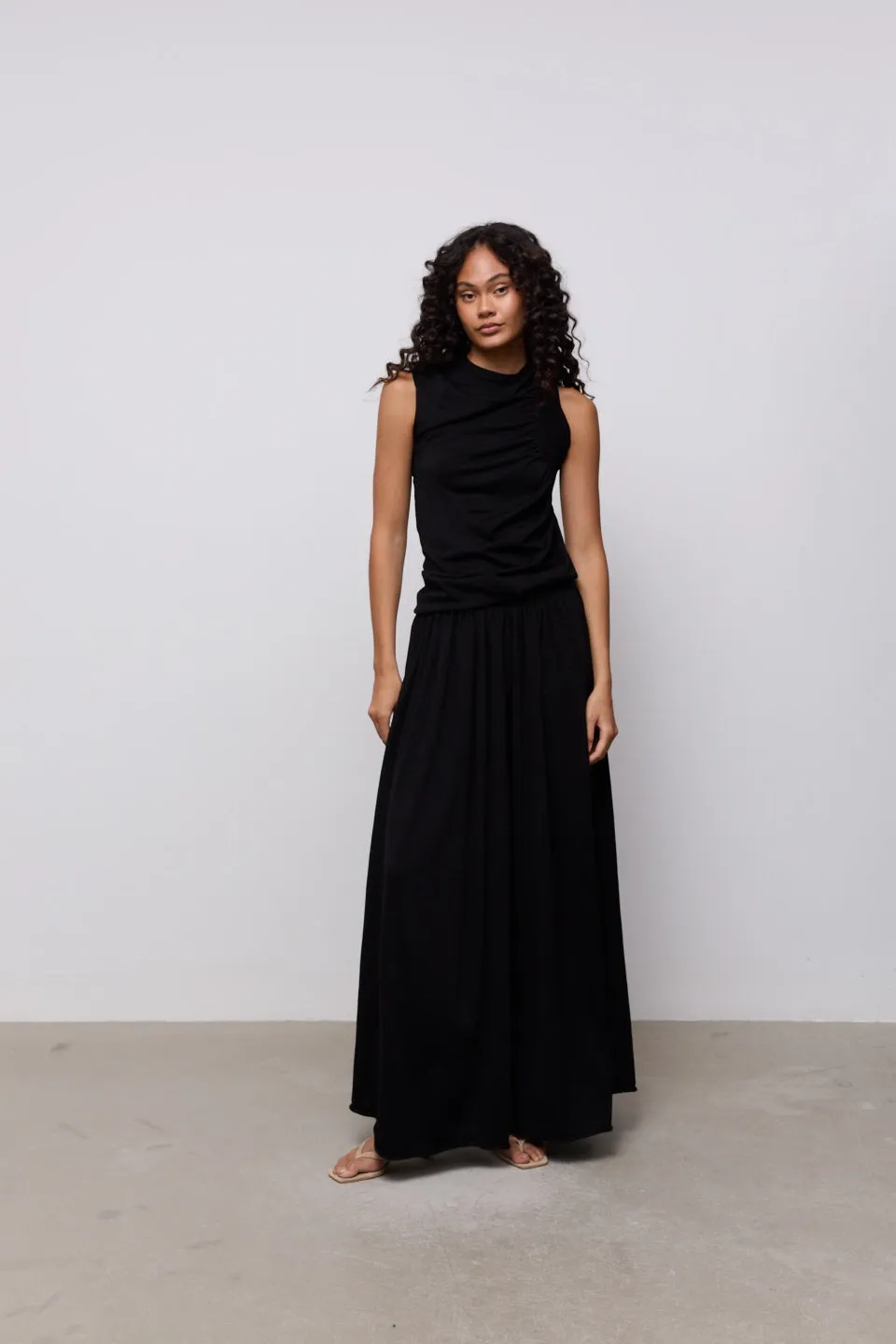 Sheer Knitted Maxi Skirt sold by Odd Muse product image thumbnail 3