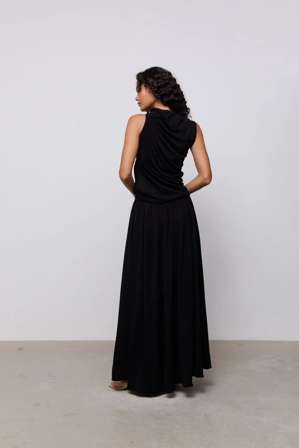 Sheer Knitted Maxi Skirt sold by Odd Muse product image thumbnail 4
