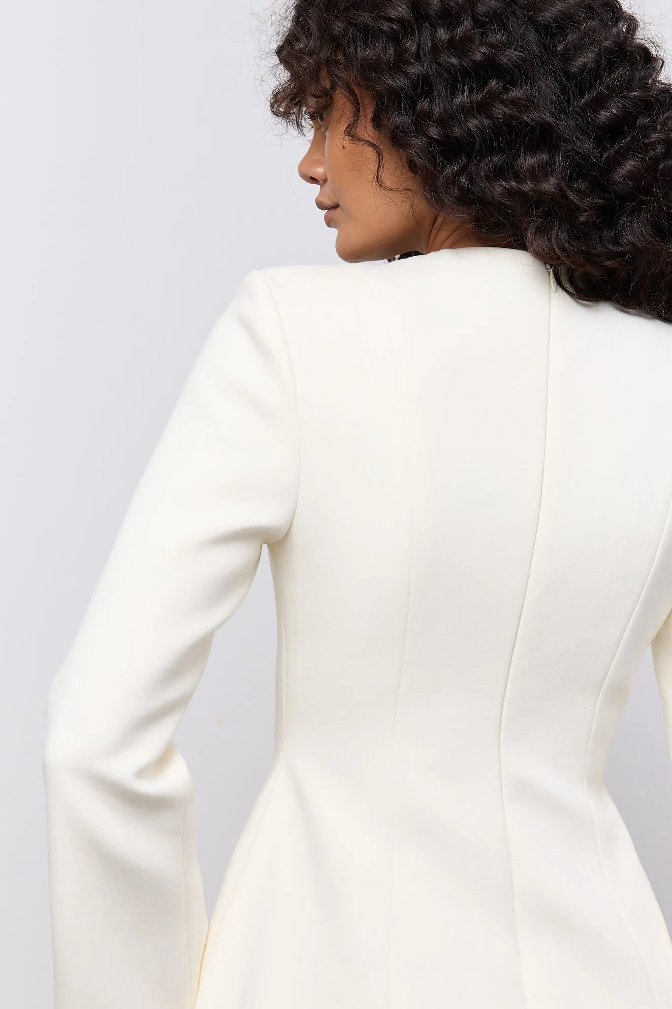 Cotton Mix Long Sleeve Mini Dress sold by Odd Muse product image thumbnail 5