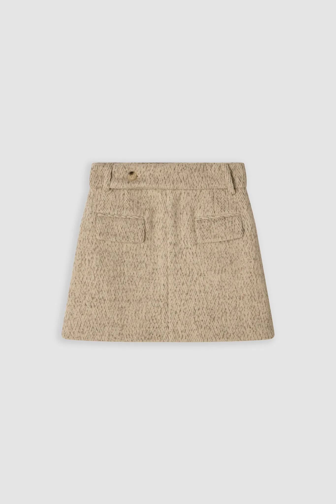 Wool Mix Tweed Mini Skirt sold by Odd Muse product image thumbnail 5