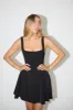 The Ultimate Muse High Waist Square Neck Mini Dress sold by Odd Muse