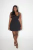 The Ultimate Muse High Waist Square Neck Mini Dress sold by Odd Muse