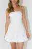 The Ultimate Muse Button Up Strapless Mini Dress sold by Odd Muse