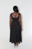 The Ultimate Muse High Waist Square Neck Midi Dress sold by Odd Muse