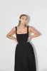 The Ultimate Muse High Waist Square Neck Midi Dress sold by Odd Muse