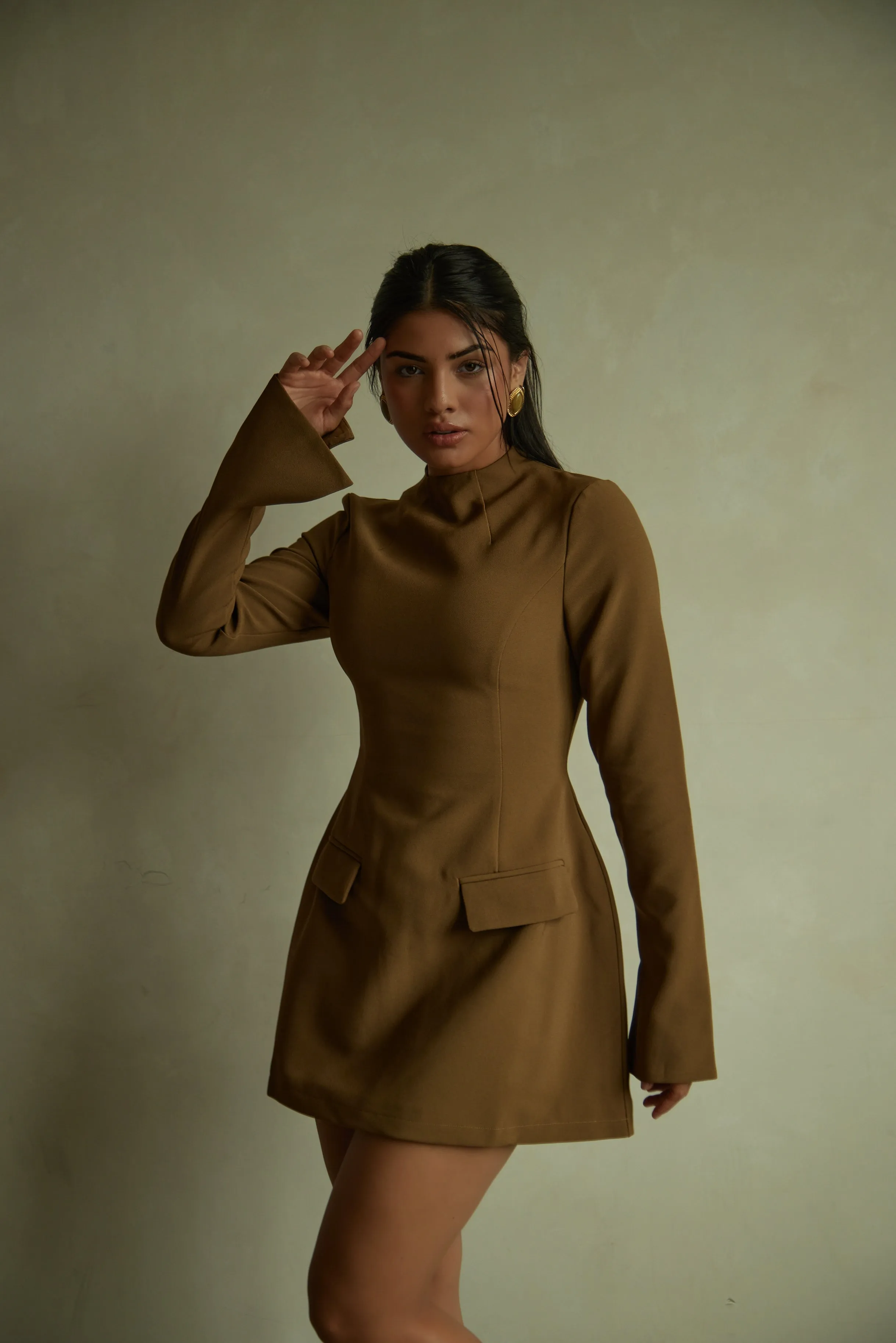 The Ultimate Muse Split Sleeve Mini Dress sold by Odd Muse product image thumbnail 5