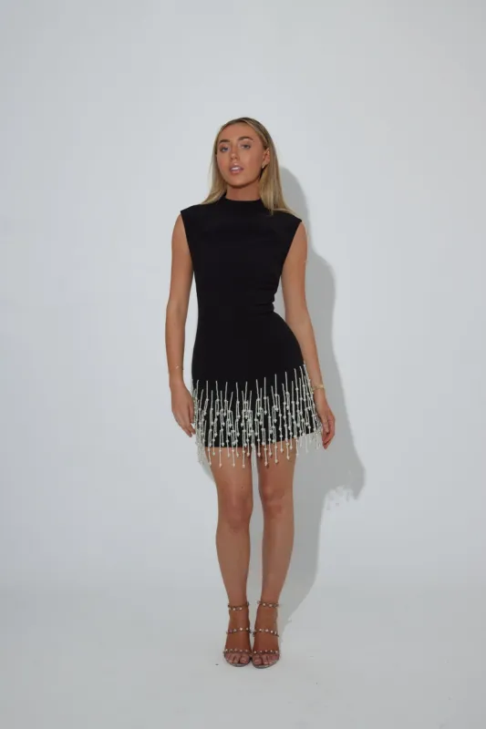 The Ultimate Muse Pearl Drop Sleeveless Dress sold by Odd Muse
