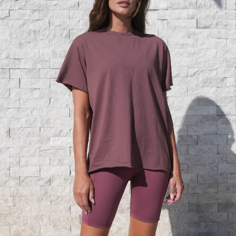 Swell Best Friend Tee - Desert Plum sold by Left on Friday