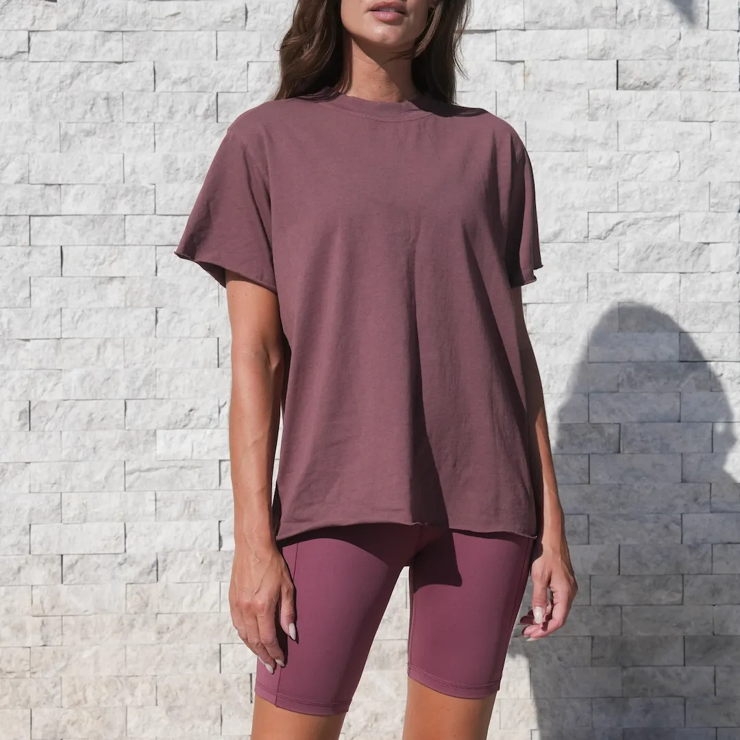 Swell Best Friend Tee - Desert Plum sold by Left on Friday