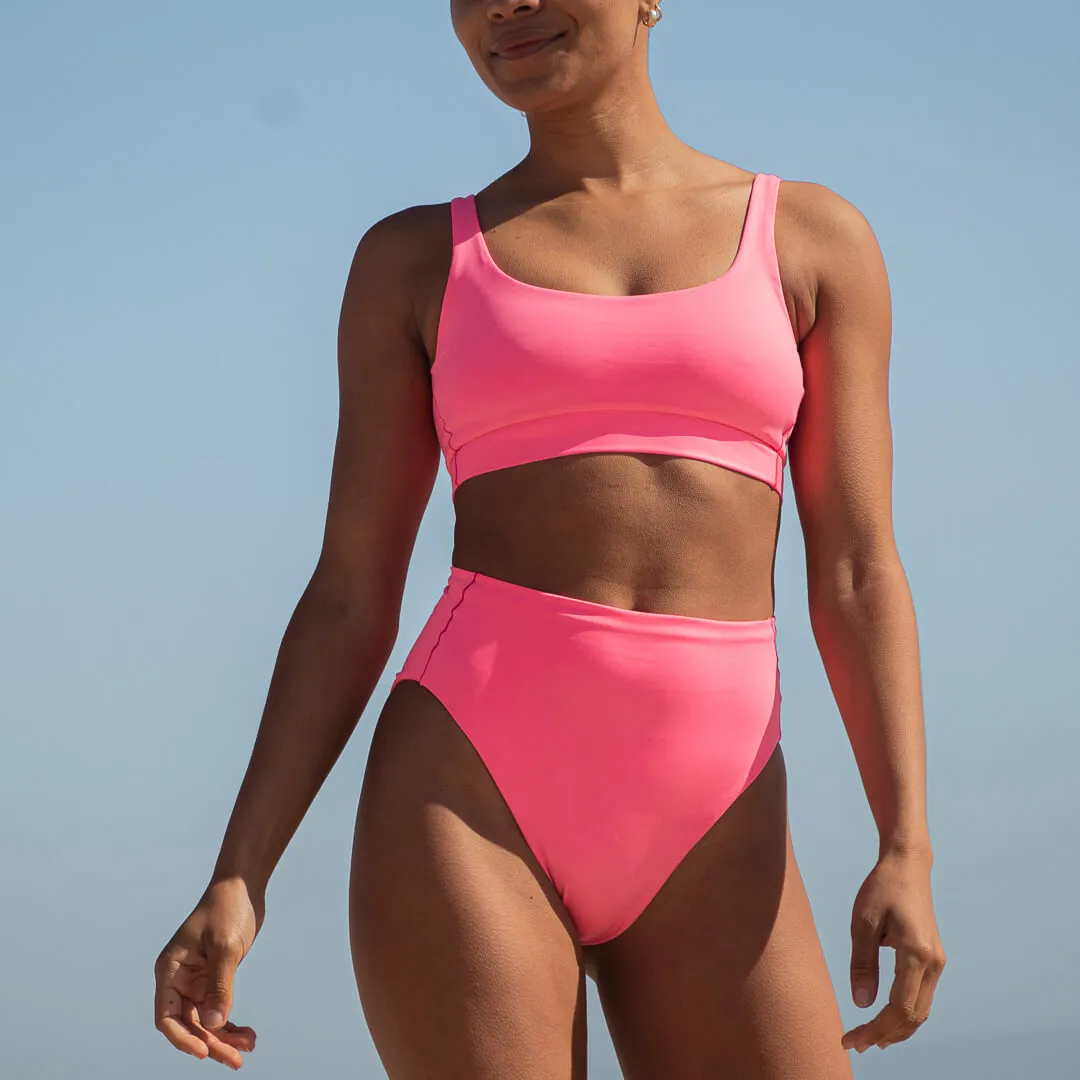 Double Scoop Top - Zinc sold by Left on Friday