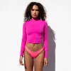 Rays Long Sleeve Mockneck Top - Hot sold by Left on Friday