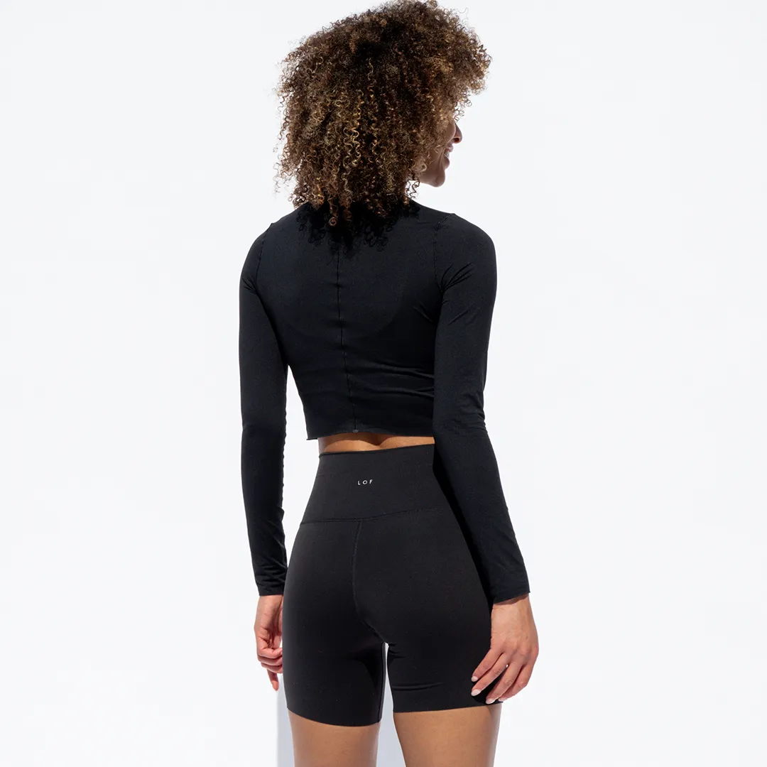 Rays Long Sleeve Mockneck Top - Jet sold by Left on Friday product image thumbnail 2