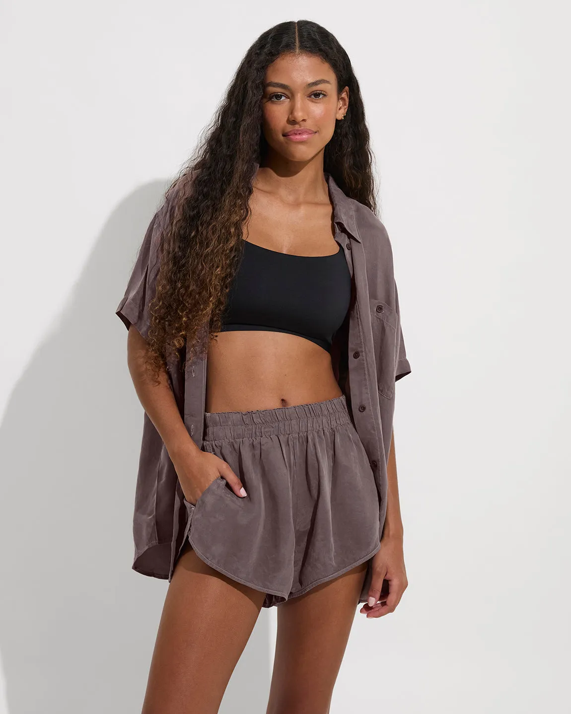 Day Trip Short - Stormy sold by Left on Friday