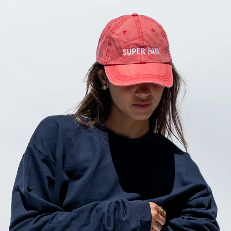 Grand Slam Cap - Super Fan Red sold by Left on Friday