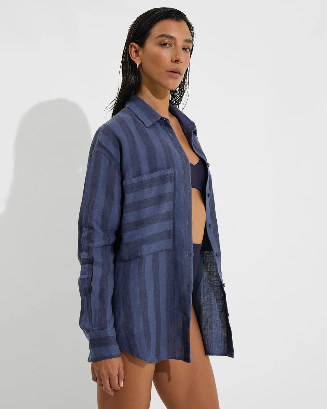 Getaway Button Down - Varsity / Sprint sold by Left on Friday product image thumbnail 3