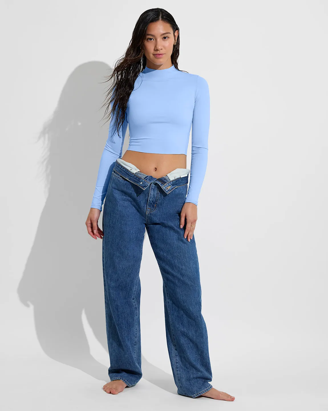 Rays Long Sleeve Top - Blue Skies sold by Left on Friday product image thumbnail 5