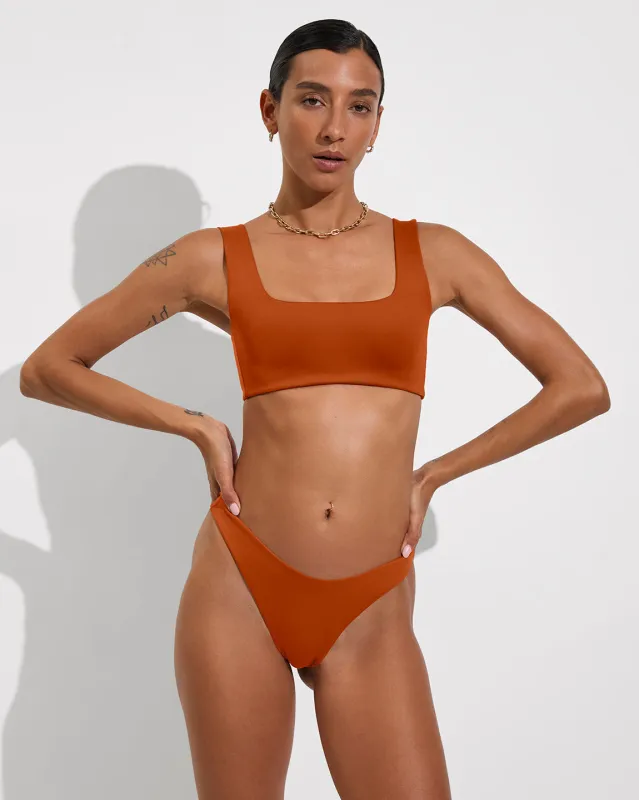Streamline Top - Bronze sold by Left on Friday