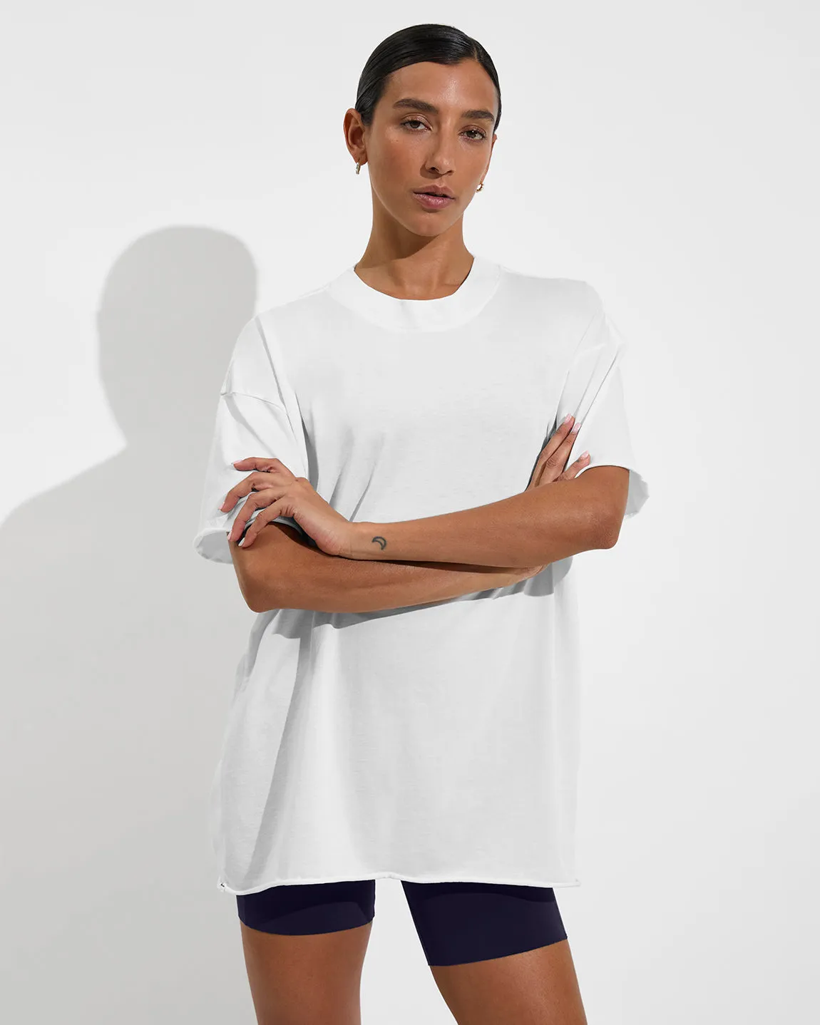 Swell Oversized Tee - Coconut sold by Left on Friday