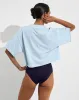 Swell SS Tee - Faded Blue Skies sold by Left on Friday