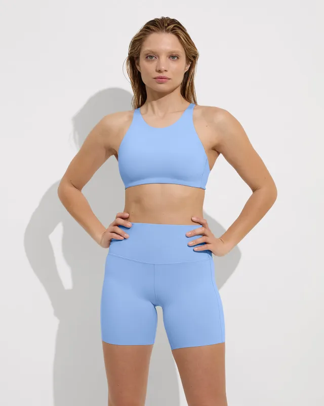 Super Moves Short 5" - Blue Skies sold by Left on Friday