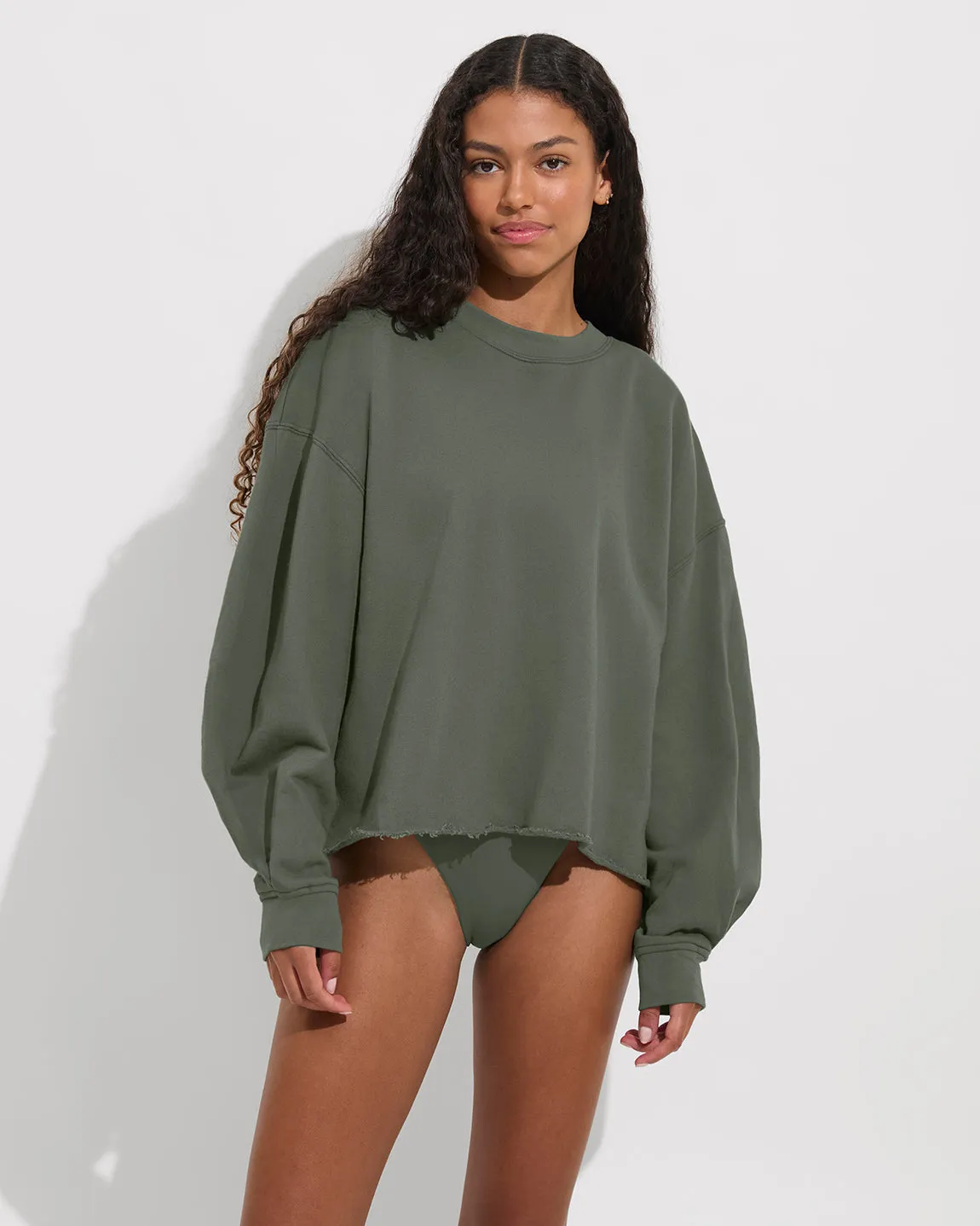 Field Day Sweatshirt - Agave sold by Left on Friday